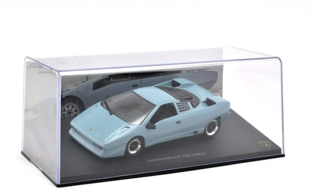 Altaya 1/43 Scale Diecast - JT65 Lamborghini P 132 Blue - 1986