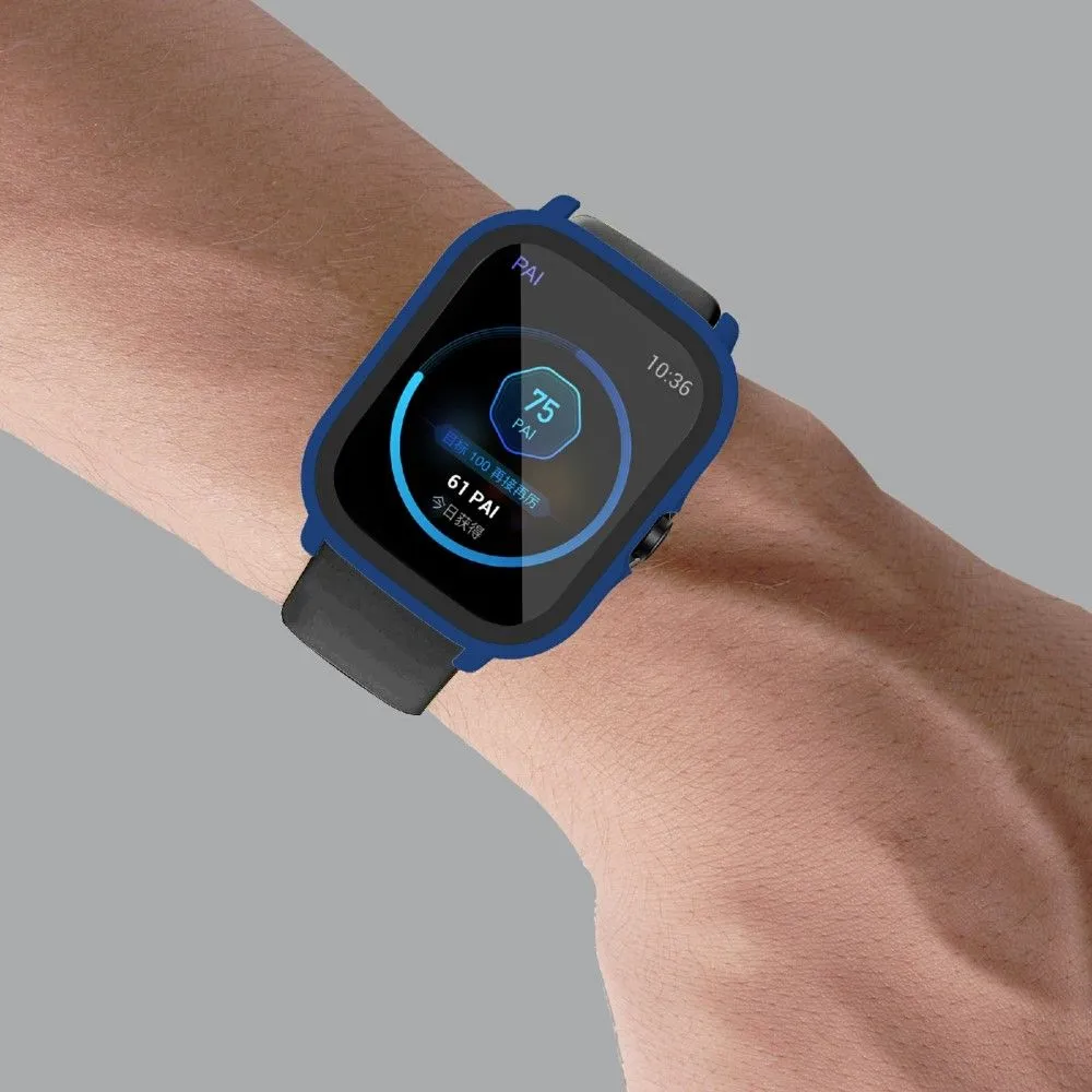 Amazfit GTS 2 protective cover   HD tempered glass - Midnight Blue