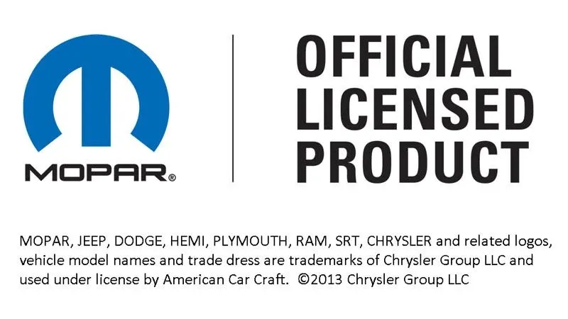 American Car Craft 5.7L Hemi Engine Half Covers (ILLUMINATED): 300 / Challenger / Charger 5.7L Hemi 2009 - 2024