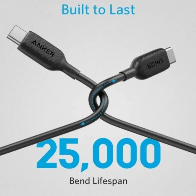 ANKER PowerLine III USB-C to USB-C 2.0 100W Cable (6ft)