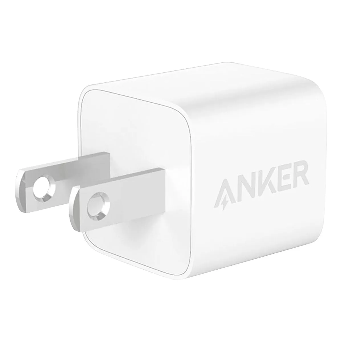 Anker - Powerport PD Nano 20W High Speed USB-C Fast Wall Charger - White