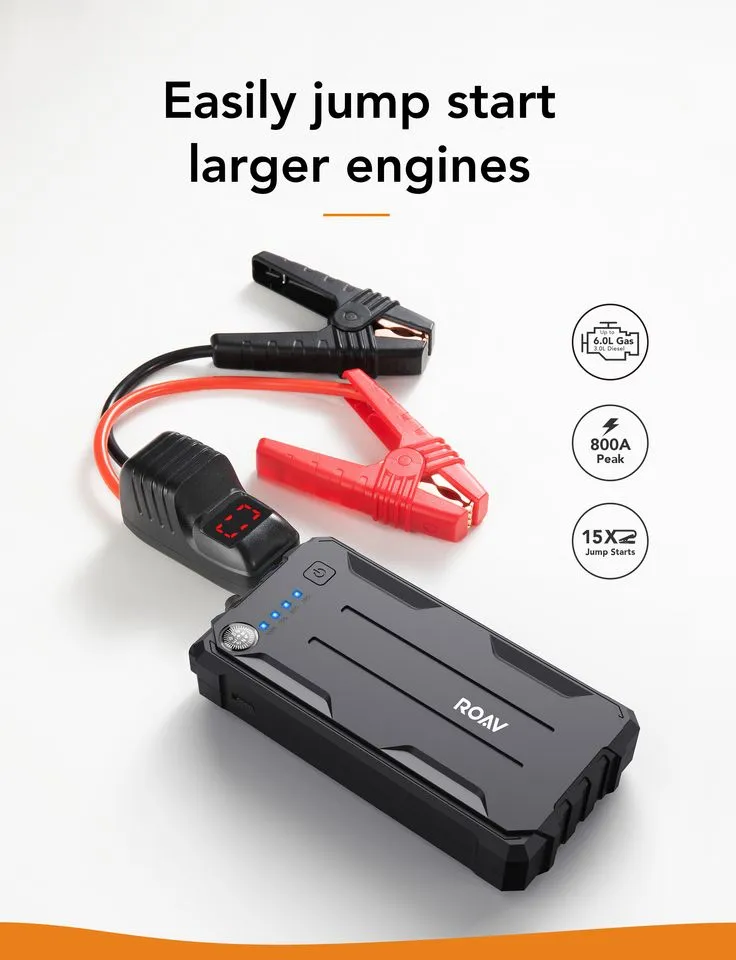 Anker Roav Car Jump Starter Pro 800A Peak 12V 8000mAh