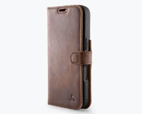 Apple iPhone 16 Pro - Vintage Leather Wallet