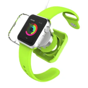 Apple Watch (38mm) / (42mm) Opladnings Cover Case Grøn