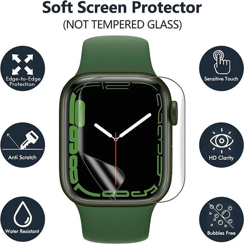 Apple Watch Hydrogel Screen Protector: Ultimate Protection & Easy Install For All Sizes