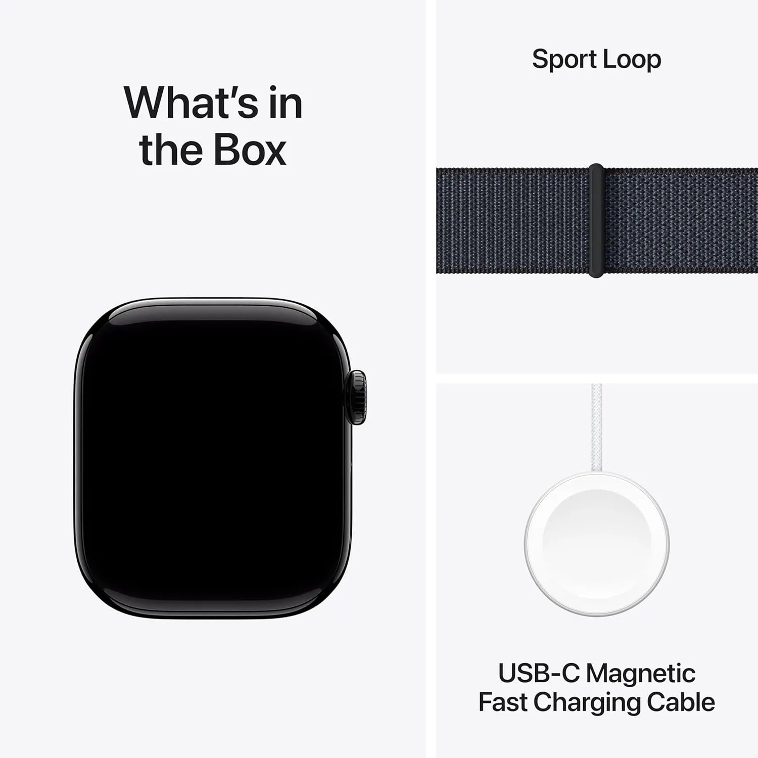 Apple Watch Series 10 GPS   Cellular 46 mm Smartwatch with Jet Black Aluminium Case with Ink Sport Loop - One Size. Fitness Tracker, ECG App, Always-On Retina Display, Carbon Neutral