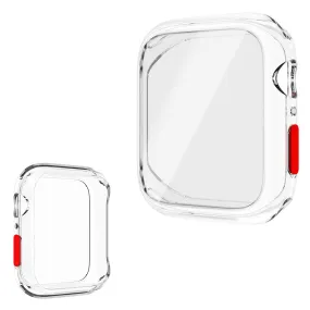 Apple Watch Series 6 / 5 44mm cover with tempered glass - Transparent