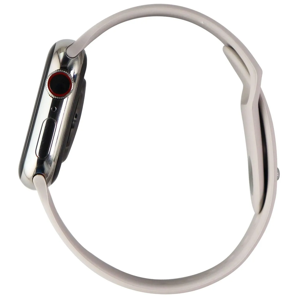 Apple Watch Series 7 (GPS   LTE) A2475 (41mm) Stainless Silver/Starlight Sp Band