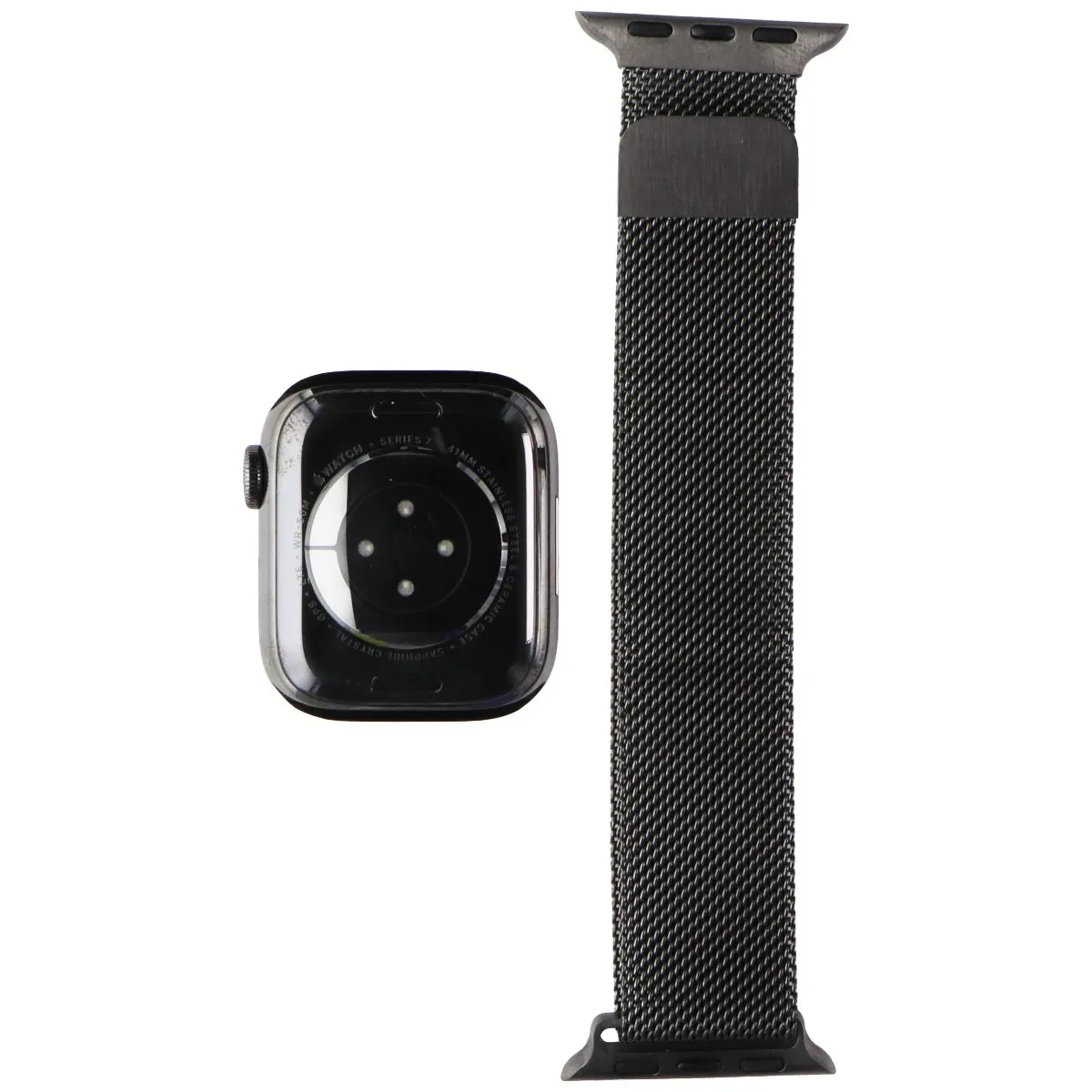 Apple Watch Series 7 (GPS   LTE) A2476 (41mm) Graphite SS/Graphite Milanese Loop