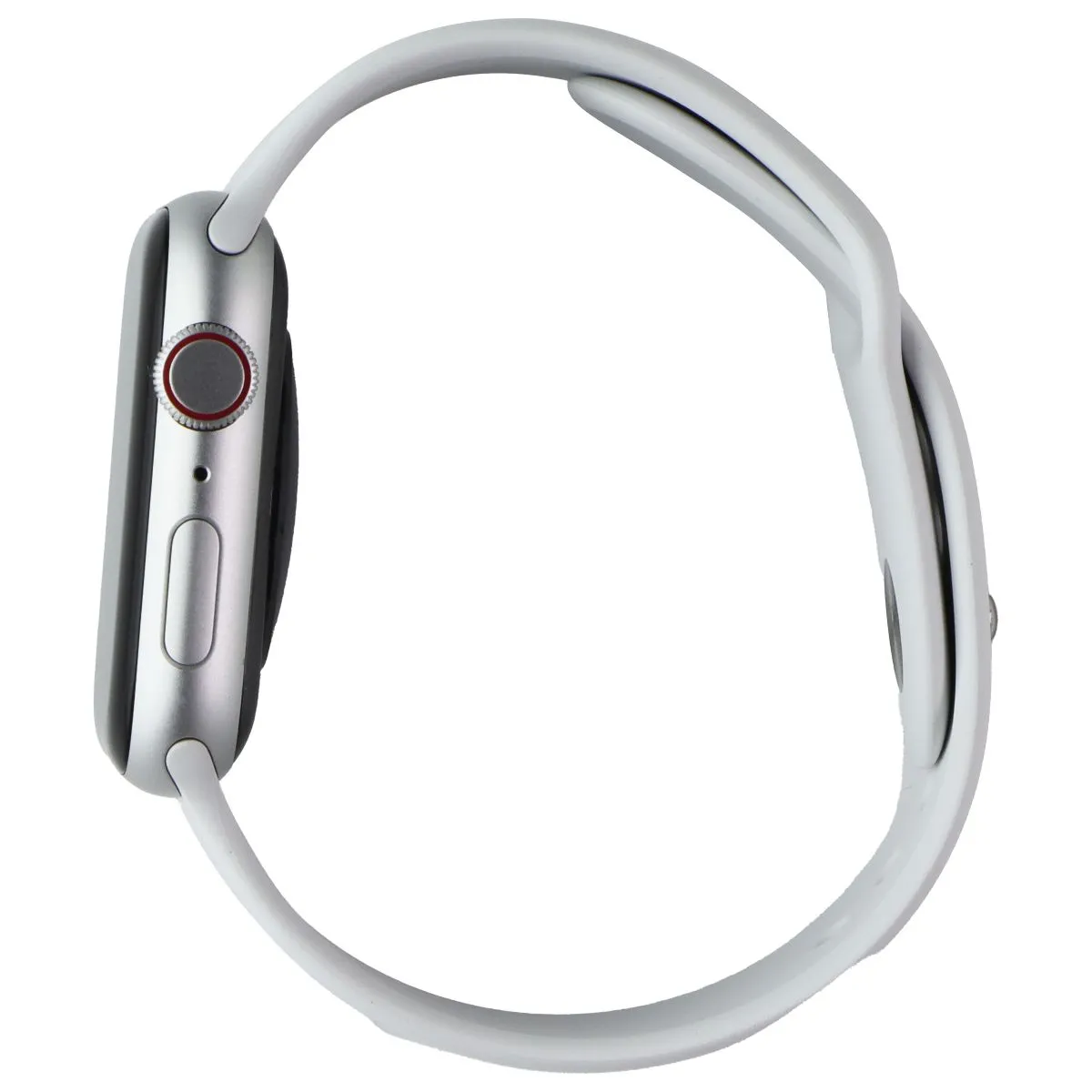 Apple Watch Series SE (44mm) A2354 (GPS   LTE) - Silver AL / White Sport band