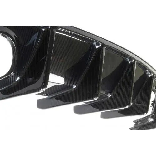 APR Carbon Fiber Rear Diffuser: Dodge Charger Hellcat 2015 - 2023 (Excluding SXT and Widebody)