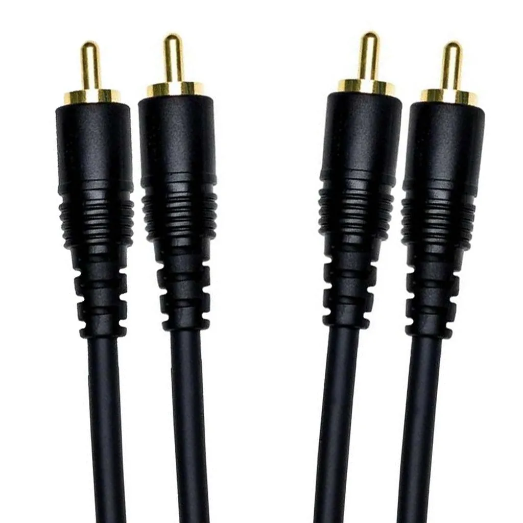 Australasian -  Stereo (L   R) RCA to RCA - 3 foot