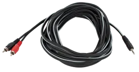 Australasian | YSM62 | 20 ft Audio Cable | Black