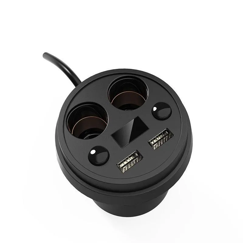 Auxbeam Multi-function Cigarette Lighter Dual USB Cup Car Charger