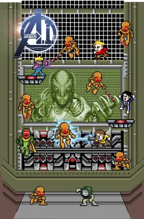 AVENGERS AI #1 8 BIT WAITE VAR