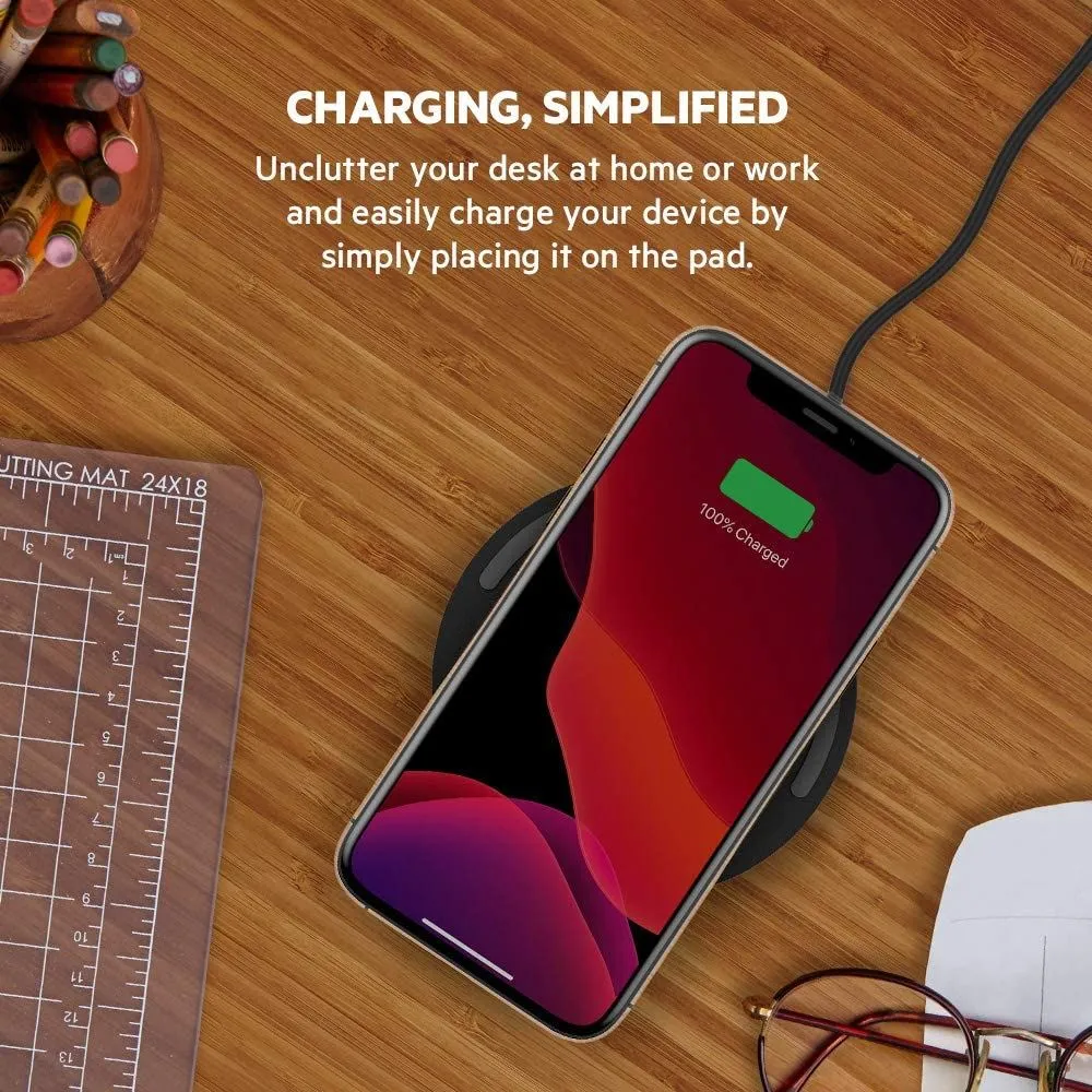 Belkin 15W Qi Wireless Charging Pad Black - WIA002btBK