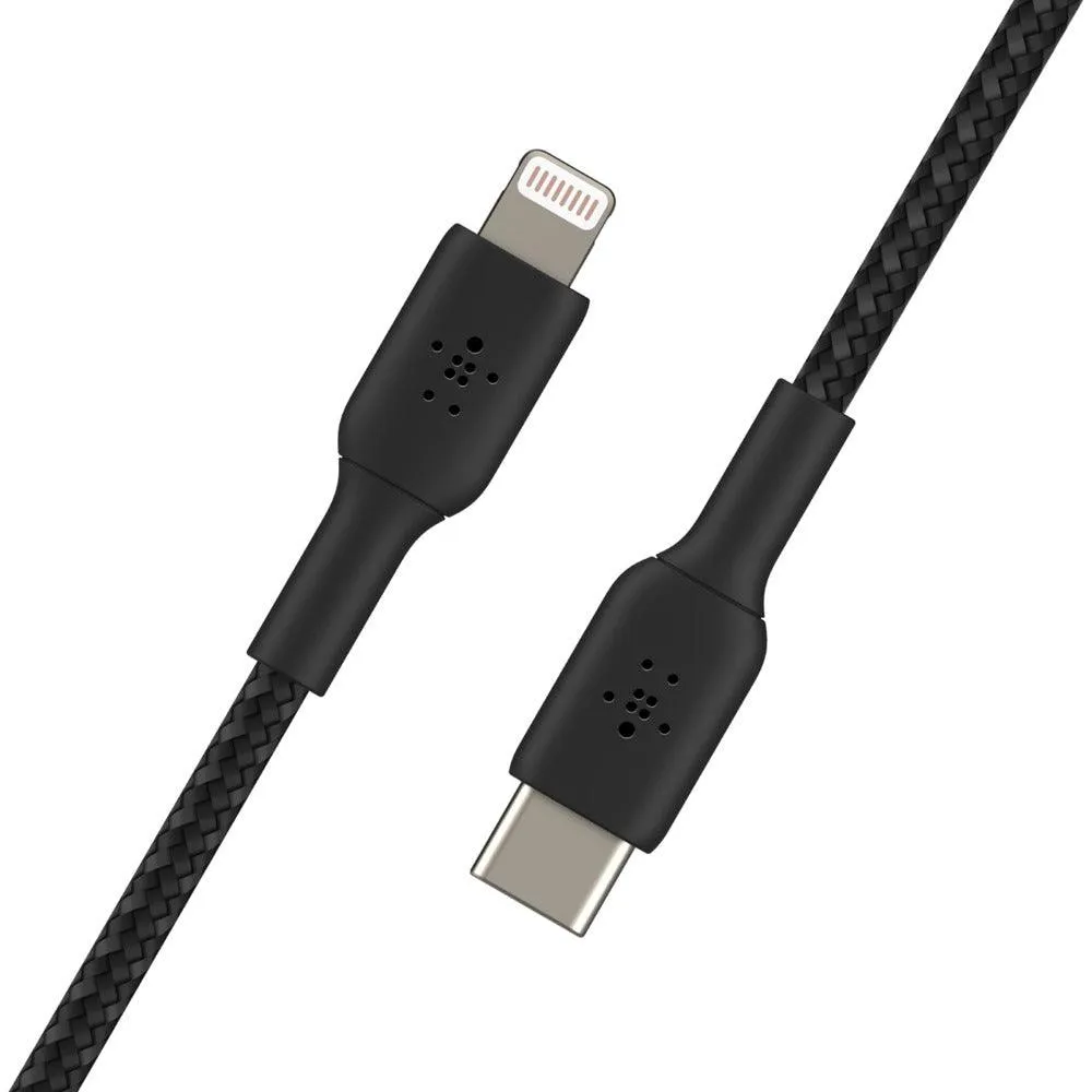 Belkin CAA004BT2MBK lightning cable 2 m Black