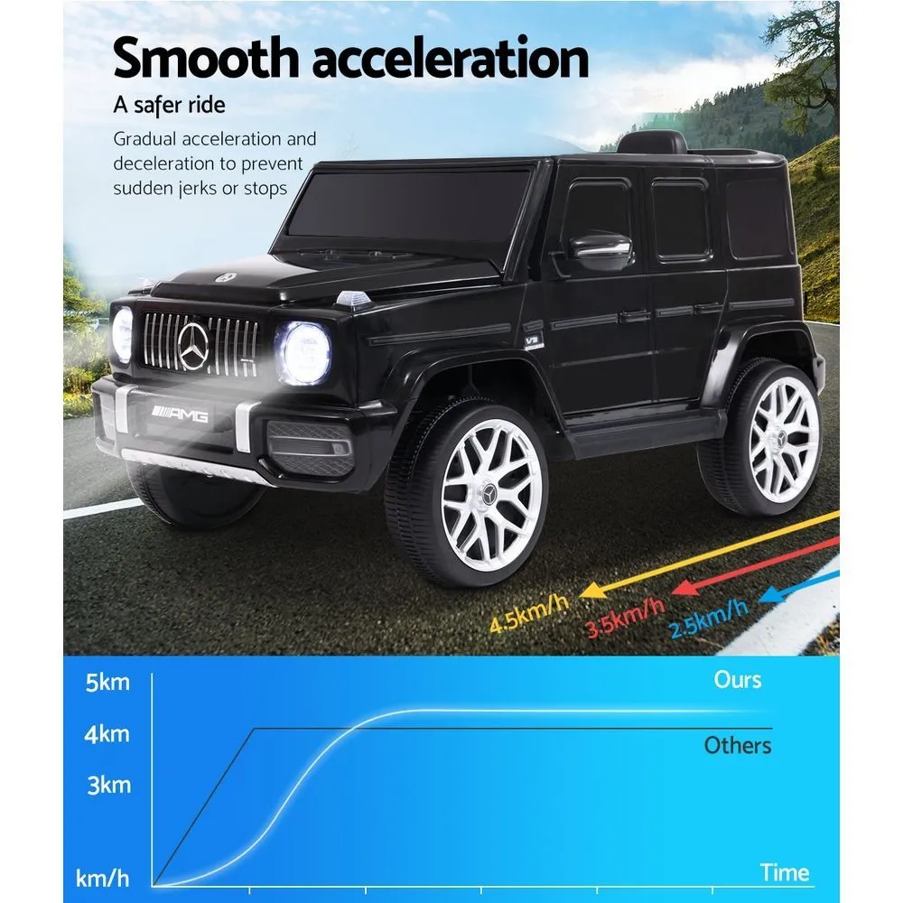 Black 12V Kids Mercedes-Benz AMG G63 Electric Ride On Car