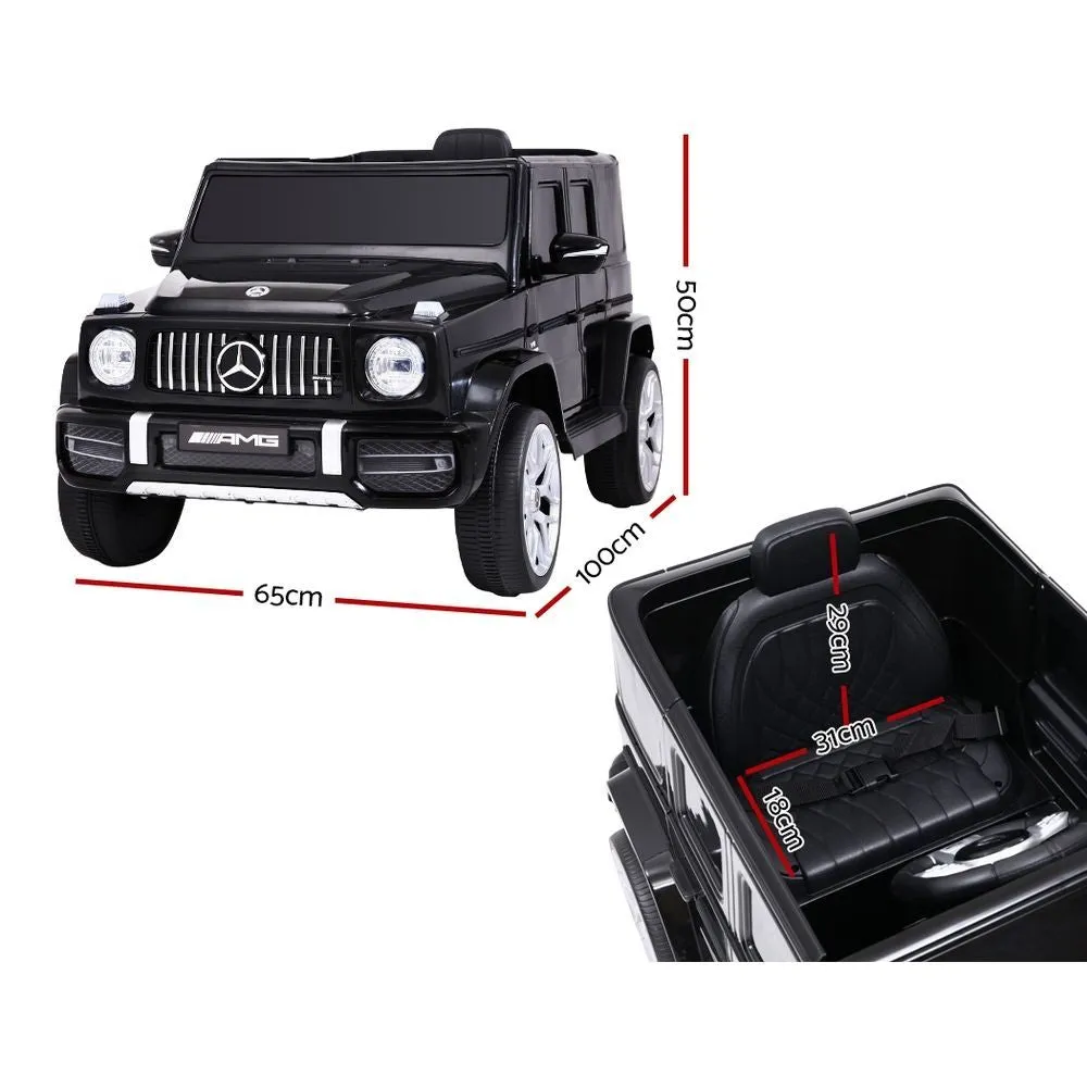 Black 12V Kids Mercedes-Benz AMG G63 Electric Ride On Car