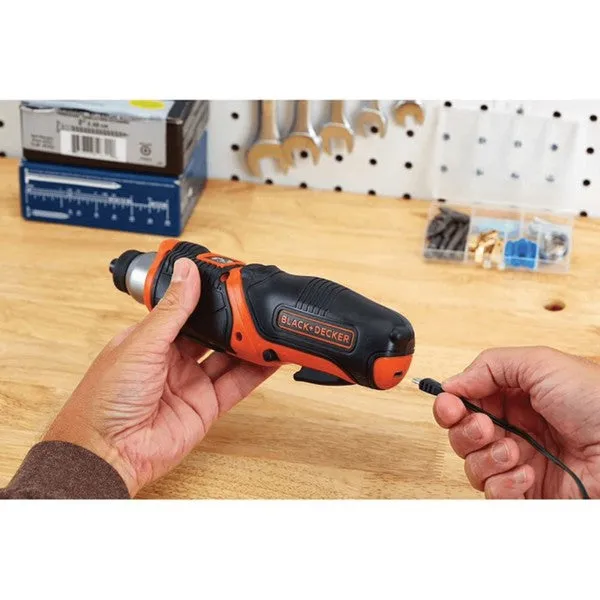 Black & Decker Cordless Pivoting Screwdriver