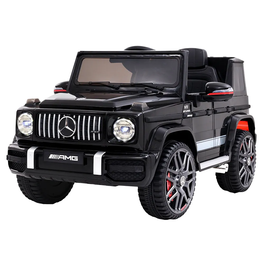 Black Electric Ride On Car Mercedes-Benz AMG G63, Remote Control