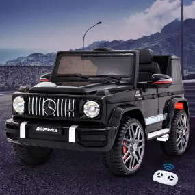 Black Electric Ride On Car Mercedes-Benz AMG G63, Remote Control