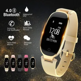 Bluetooth Waterproof S3 Smart Watch Fashion Women Ladies montre Heart Rate Smartwatch relogio inteligente For Android IOS reloj