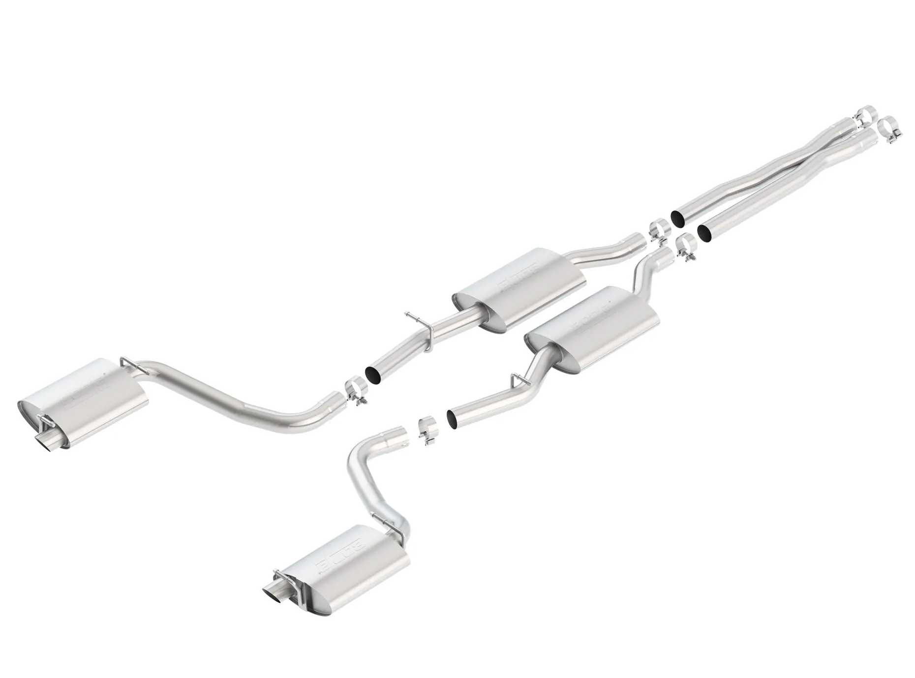 Borla Exhaust Dodge Charger R/T 5.7 w/o MDS Valves (15-23) ATAK/S-Type/Touring Catback