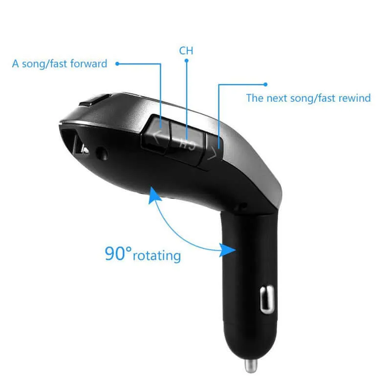 Car Bluetooth Receiver Fm Transmitter