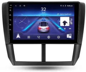 Car Dealz 9" Android 10.0 Subaru Forester 2007-2013 w CAM In Dash Plus OEM Fascia