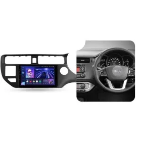 Car Dealz Elite 4G Data Model 10.2" Android 12.0 For Kia RIO 4 K3 2011 - 2015 In Dash Plus OEM Fascia