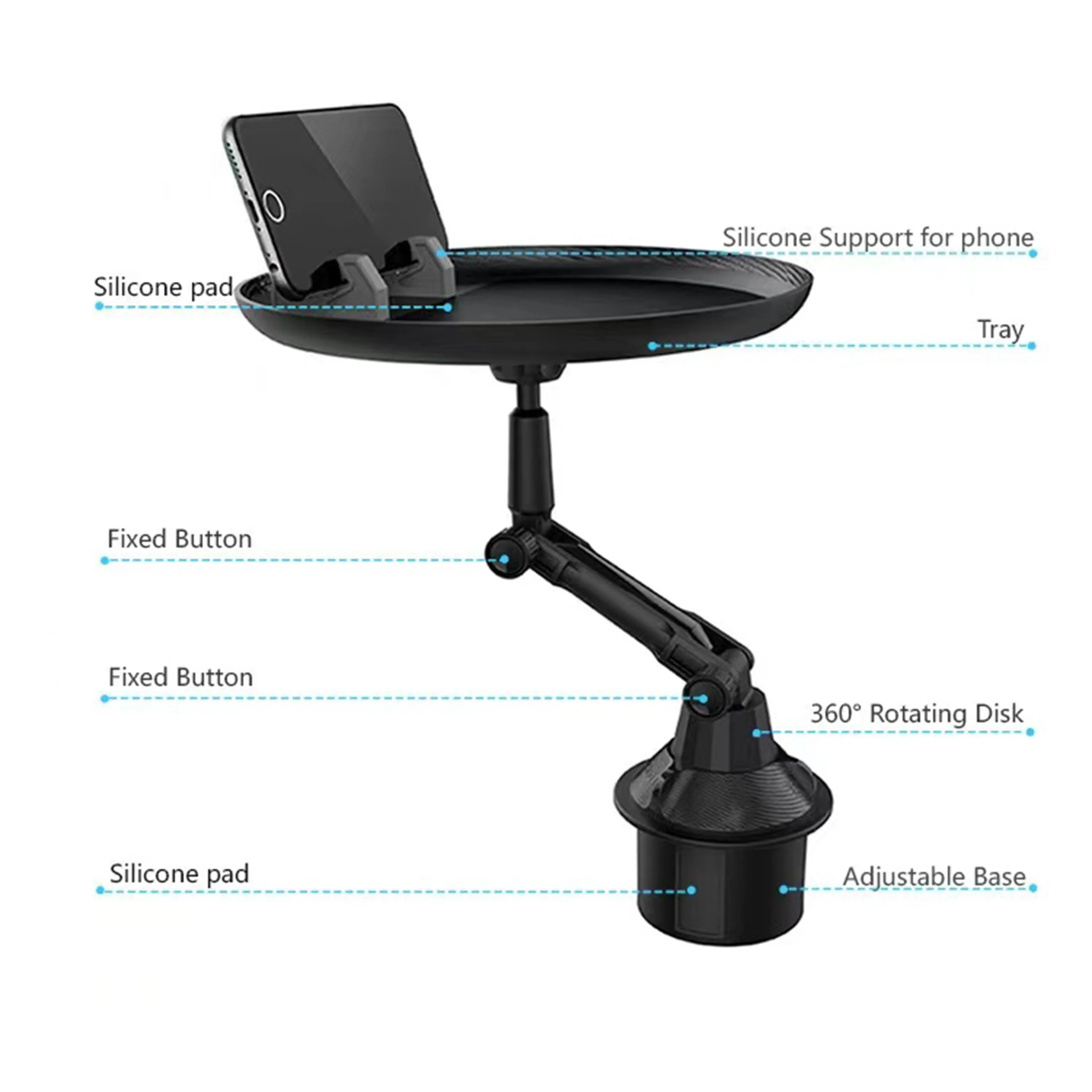 Car Tray and Phone Mount