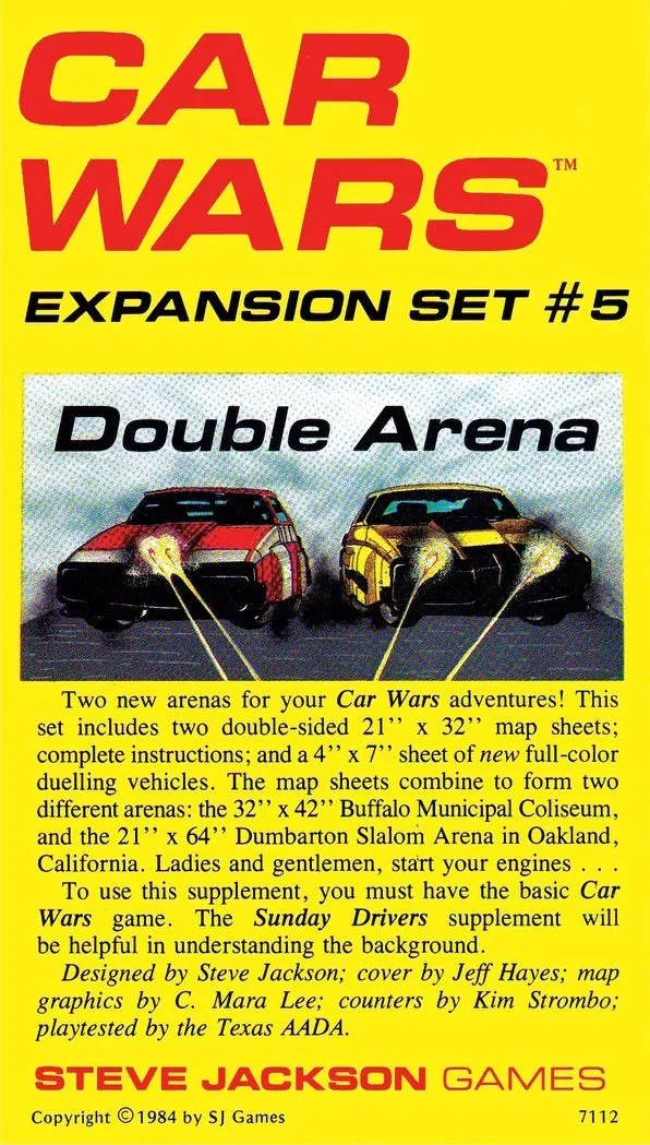 Car Wars Expansion Set 5 - Double Arena