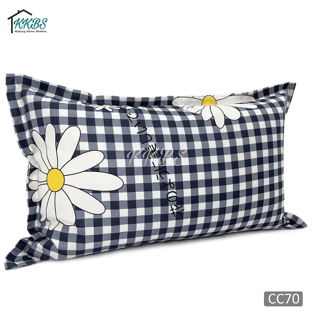 Cashmerey Pillow Case Cashmere Cotton With Pattern