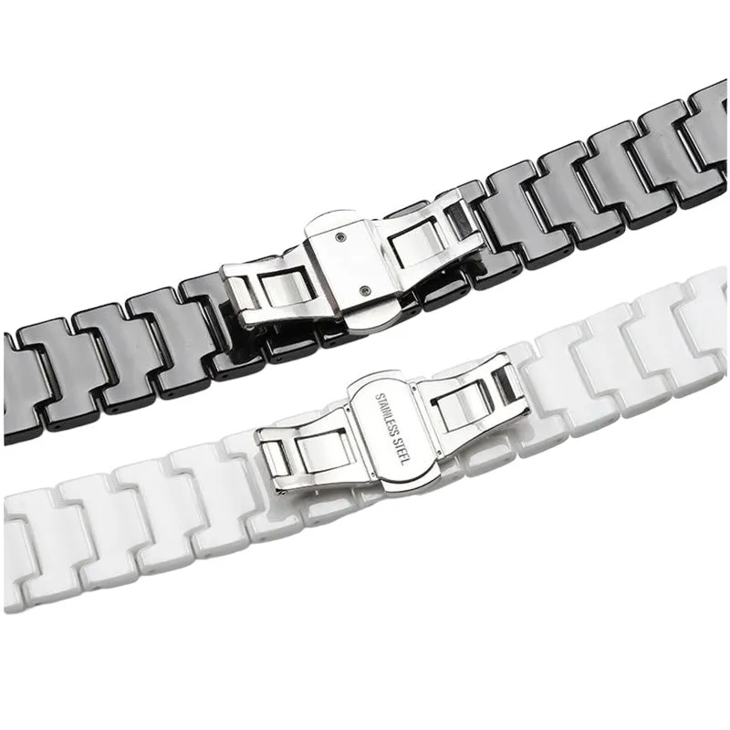 Ceramic Watch Straps compatible with the Garmin Approach & Forerunner 20mm Range