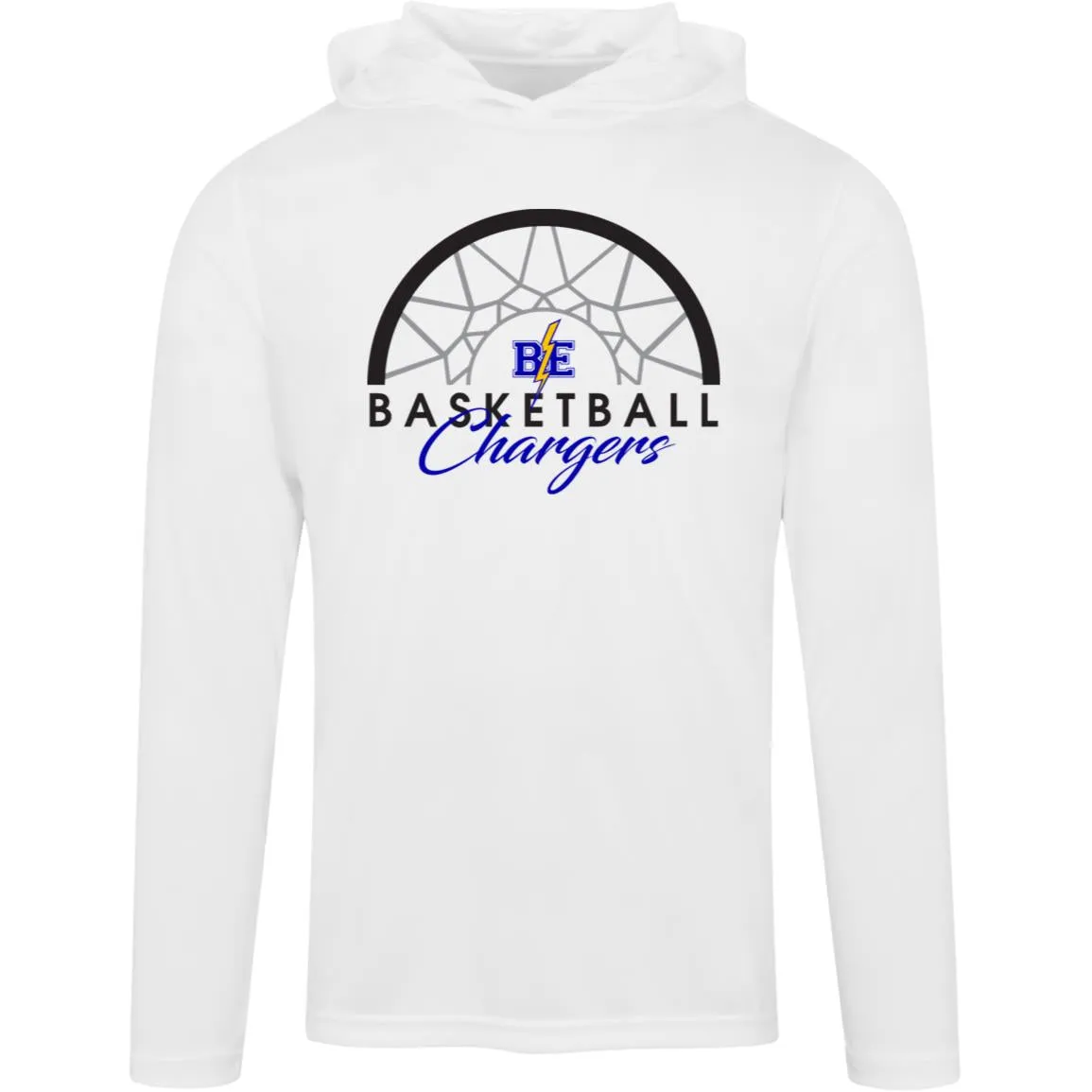 Chargers Basketball - Mens Zone Hooded Tee