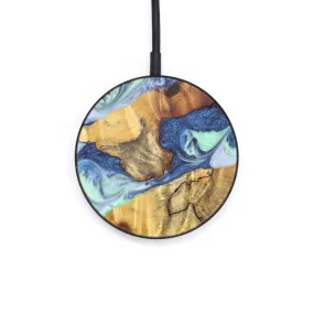 Circle Wood Resin Wireless Charger - Adrien (Artist Pick, 625937)