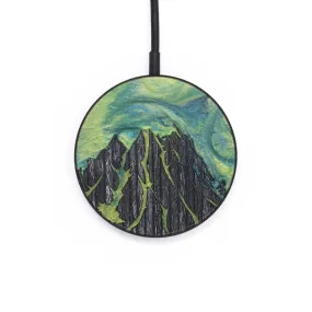 Circle Wood Resin Wireless Charger - Clayton (Pattern, 701884)