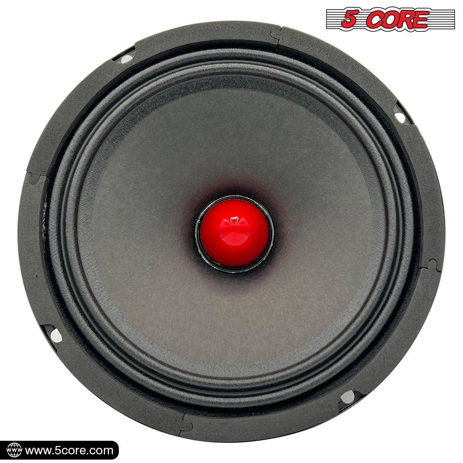 Copy of 5 Core 4pcs Speaker Woofer with Super Bullet Tweeter, Max