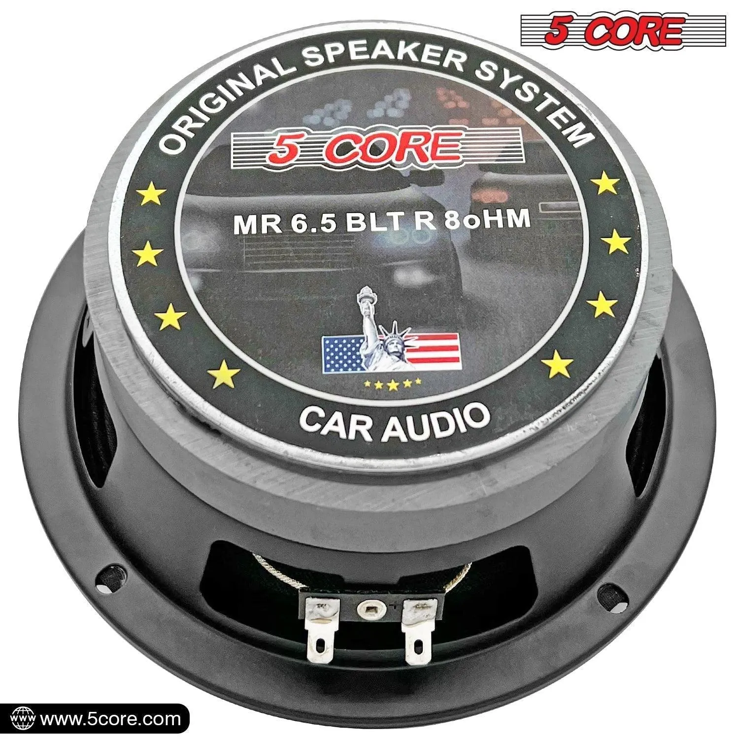 Copy of 5 Core 4pcs Speaker Woofer with Super Bullet Tweeter, Max