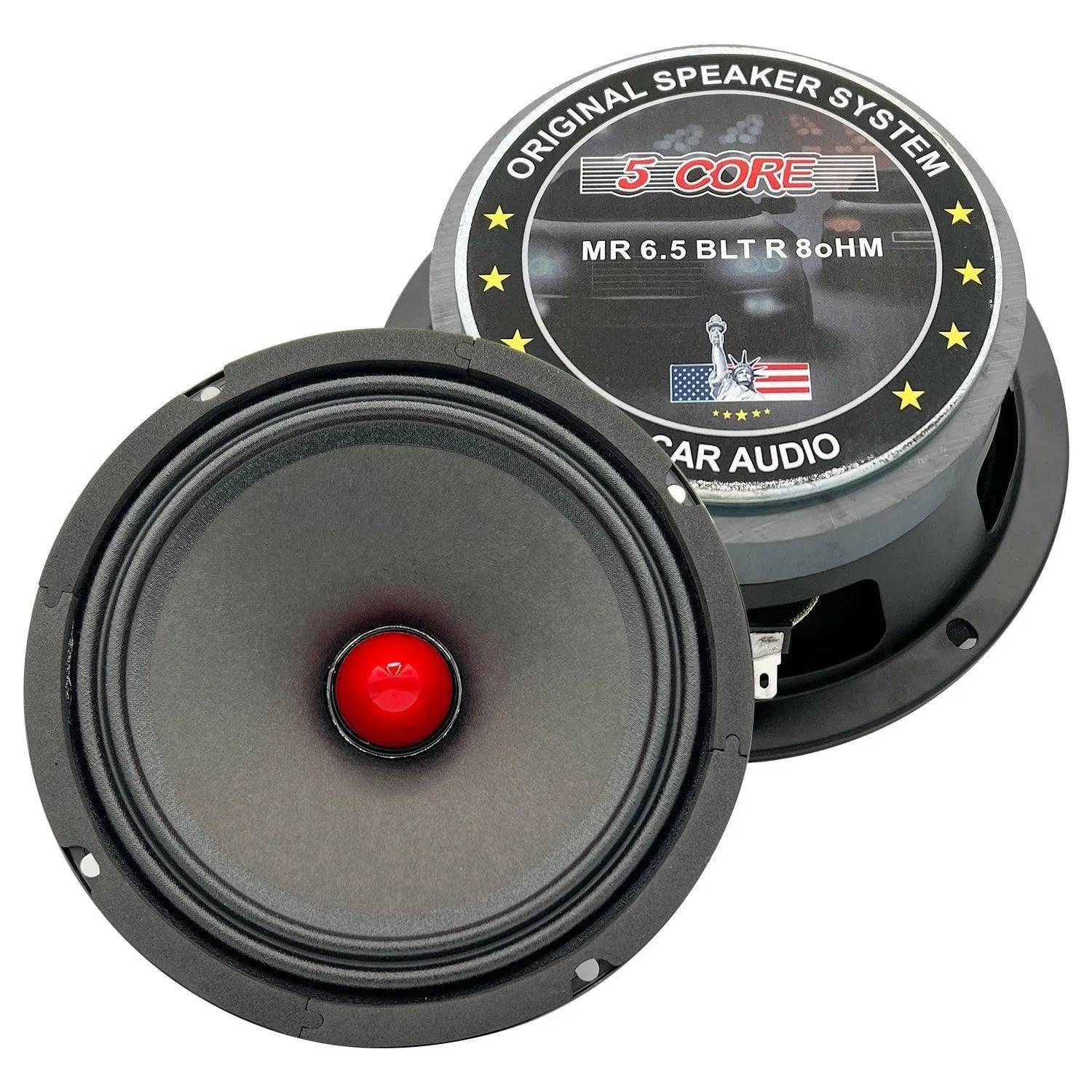 Copy of 5 Core 4pcs Speaker Woofer with Super Bullet Tweeter, Max