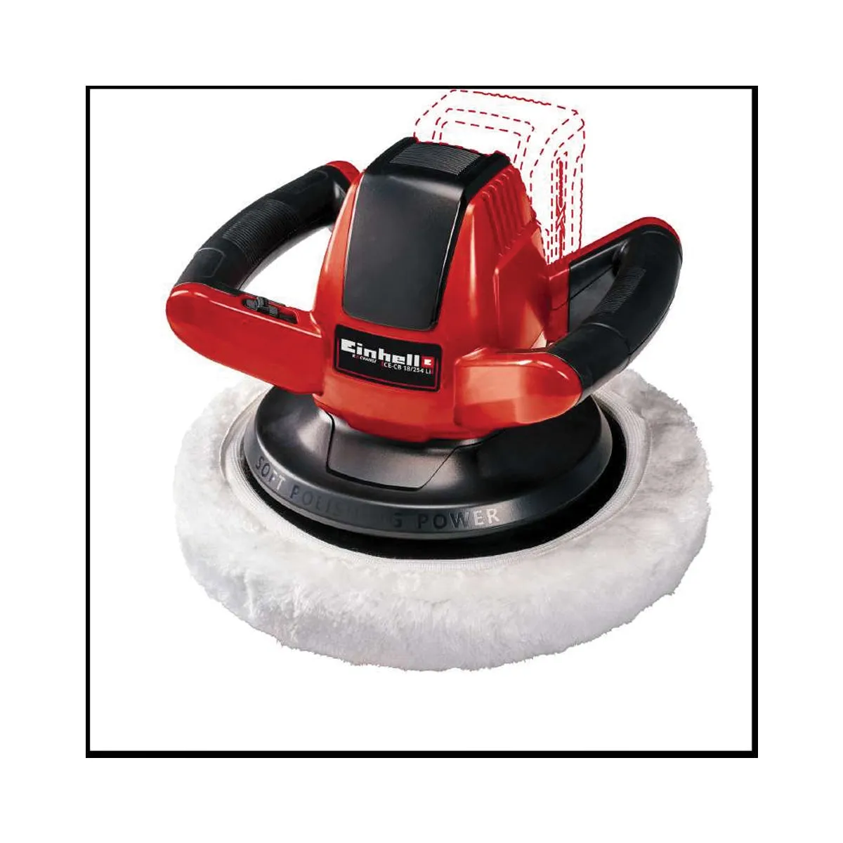 Cordless Car Polisher [CE-CB 18/254 Li-Solo] [Battery Optional]