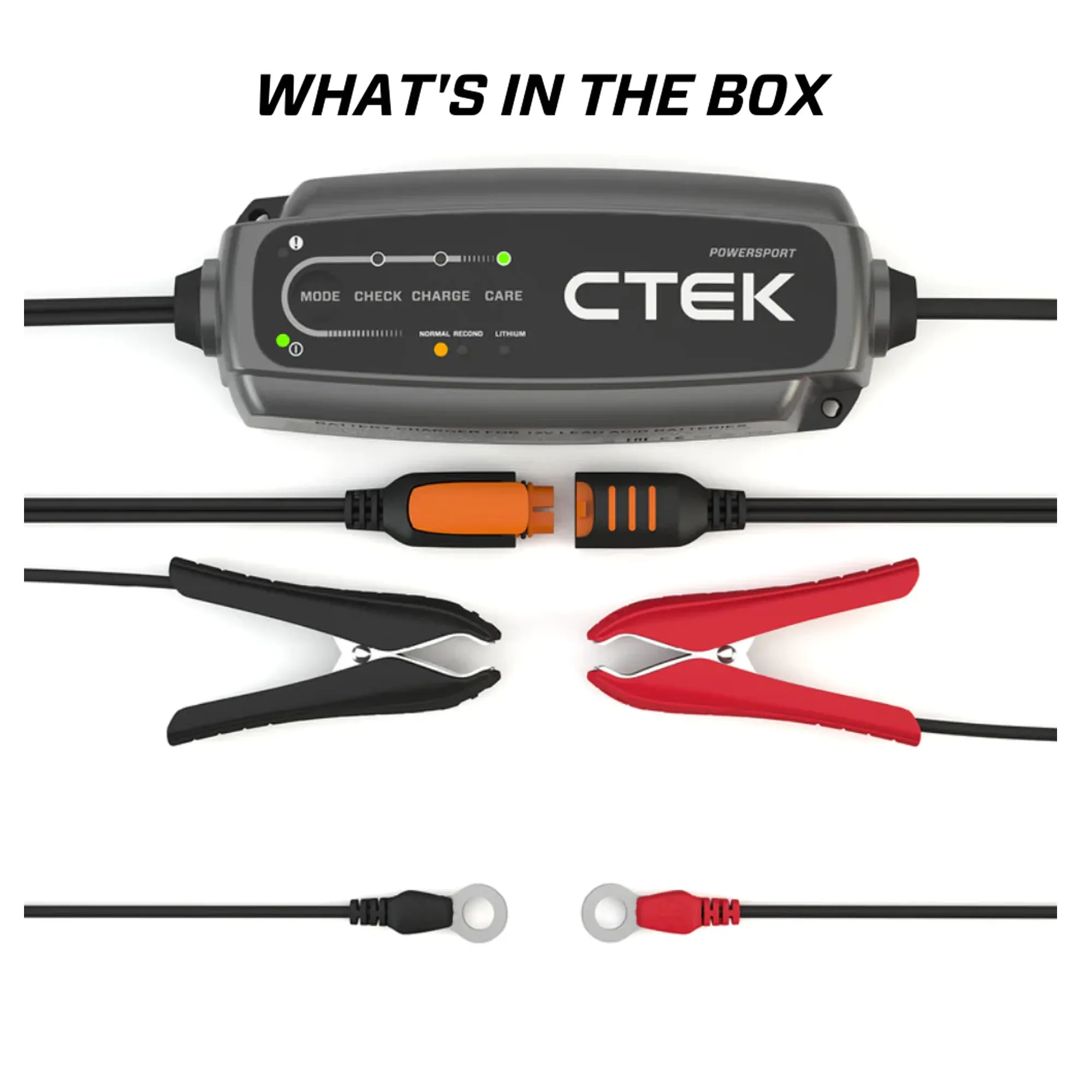 CTEK CT5 POWERSPORT 12V 2.3A Battery Charger & Maintainer for LA and Lithium (Barcode: 7340103403104 )