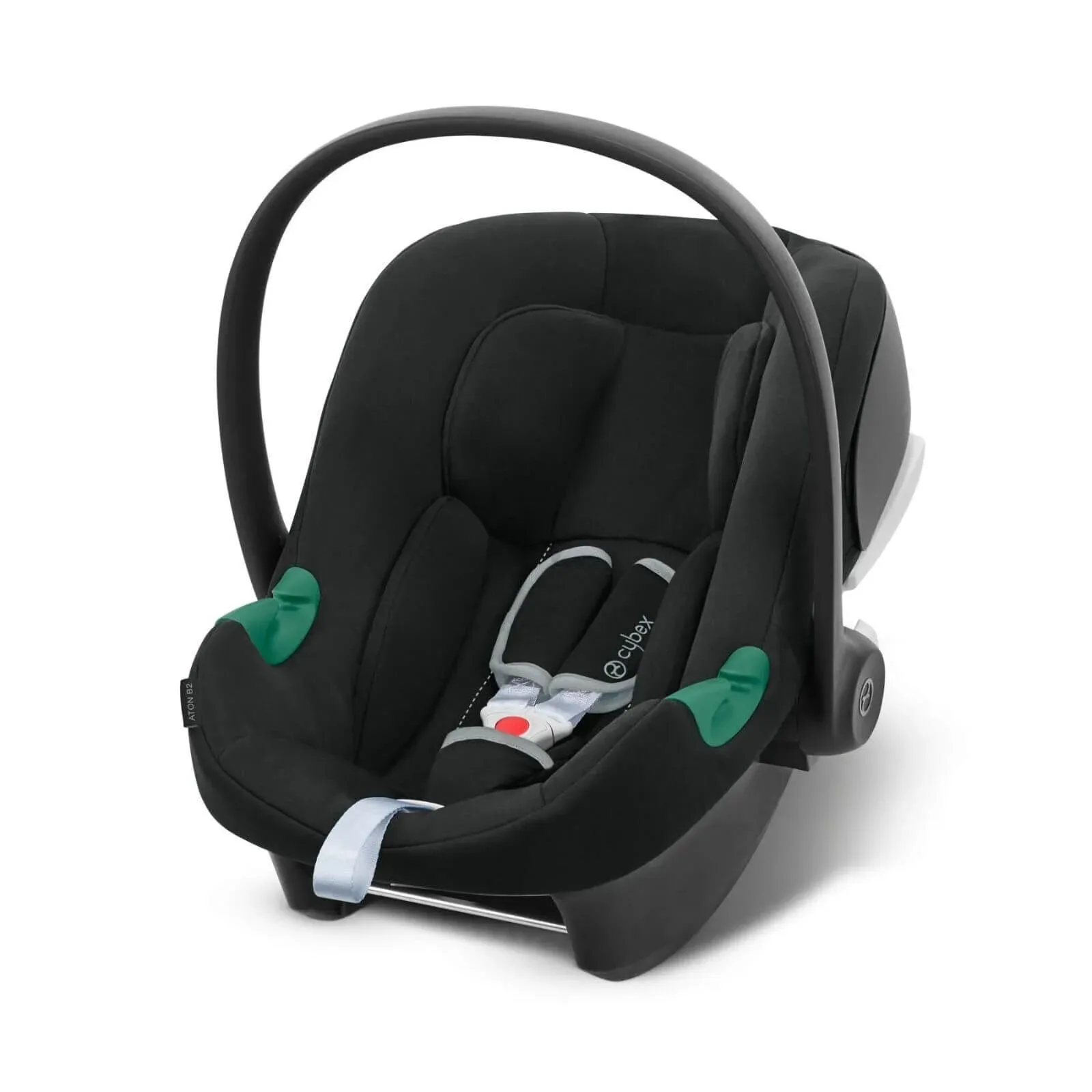 Cybex Aton B2 i-Size Infant Group 0/1 Car Seat & Base (Birth to 4 Years) - Volcano Black