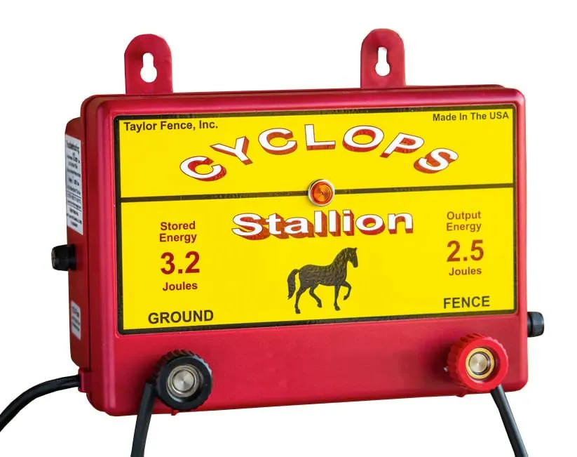 Cyclops Stallion 2.5 Joule AC Fence Charger