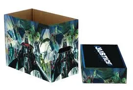 DC COMICS JUSTICE SHORT COMIC STORAGE BOX