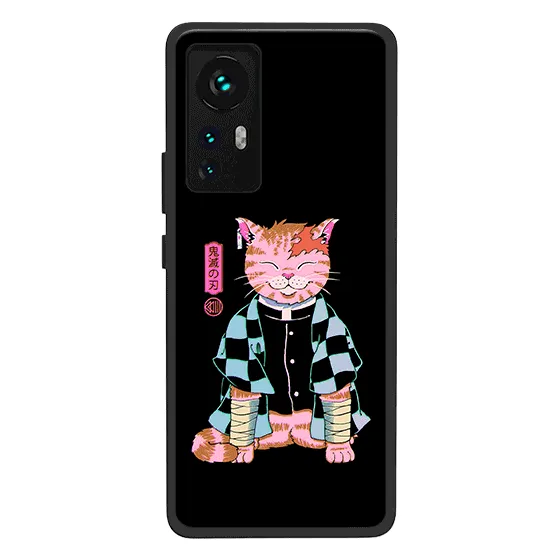 Demon Slayer Cat LED Case for Xiaomi