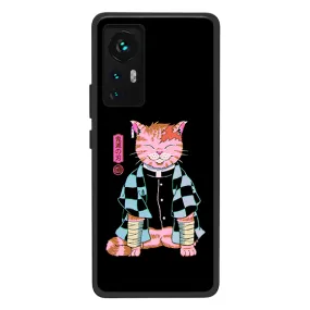 Demon Slayer Cat LED Case for Xiaomi