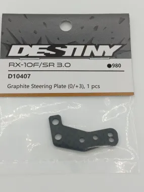 Destiny Carbon Steering Plate 0/ 3 (1) D10407