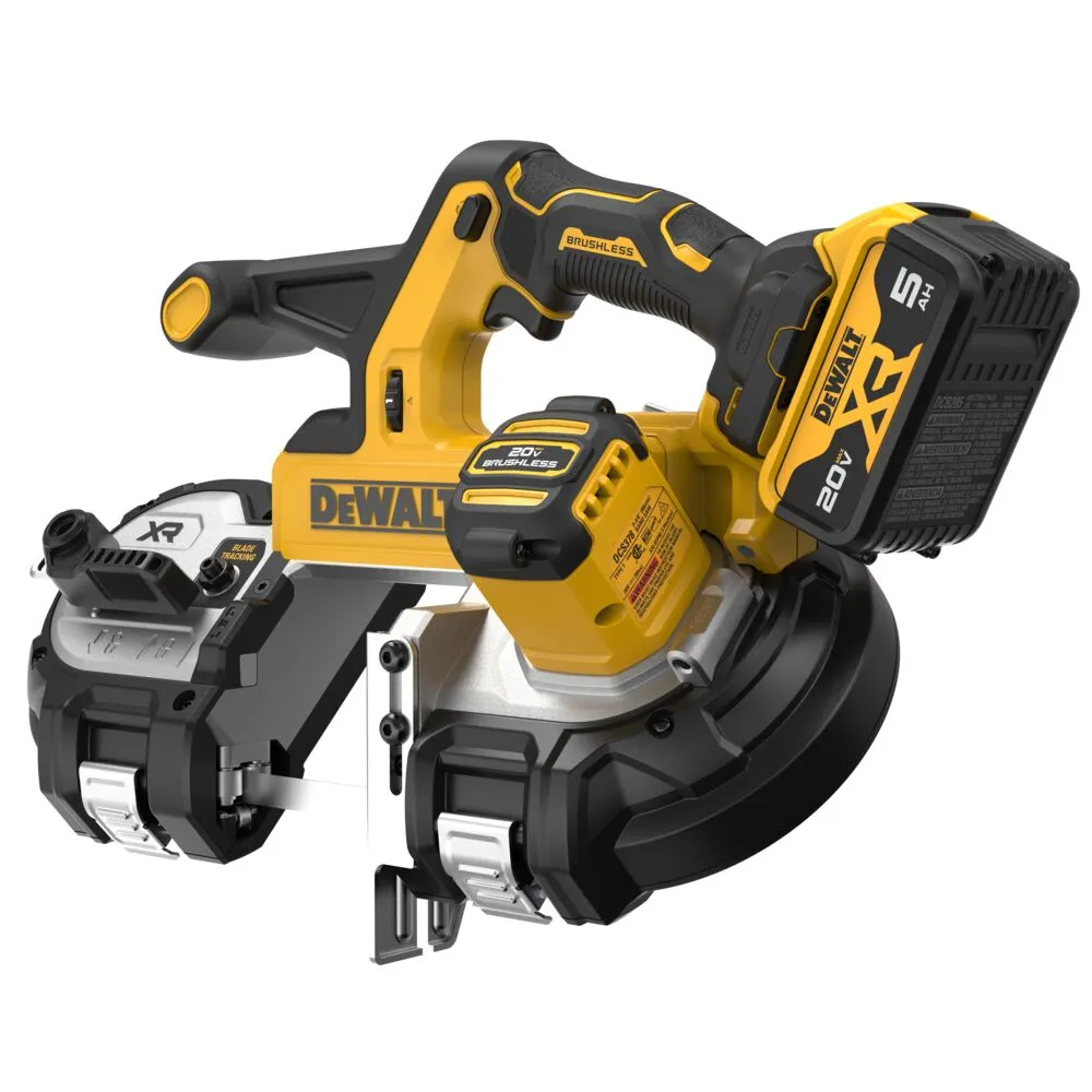 DeWALT DCS378P1 20V MAX XR Brushless Cordless Mid-sized Band Saw Kit